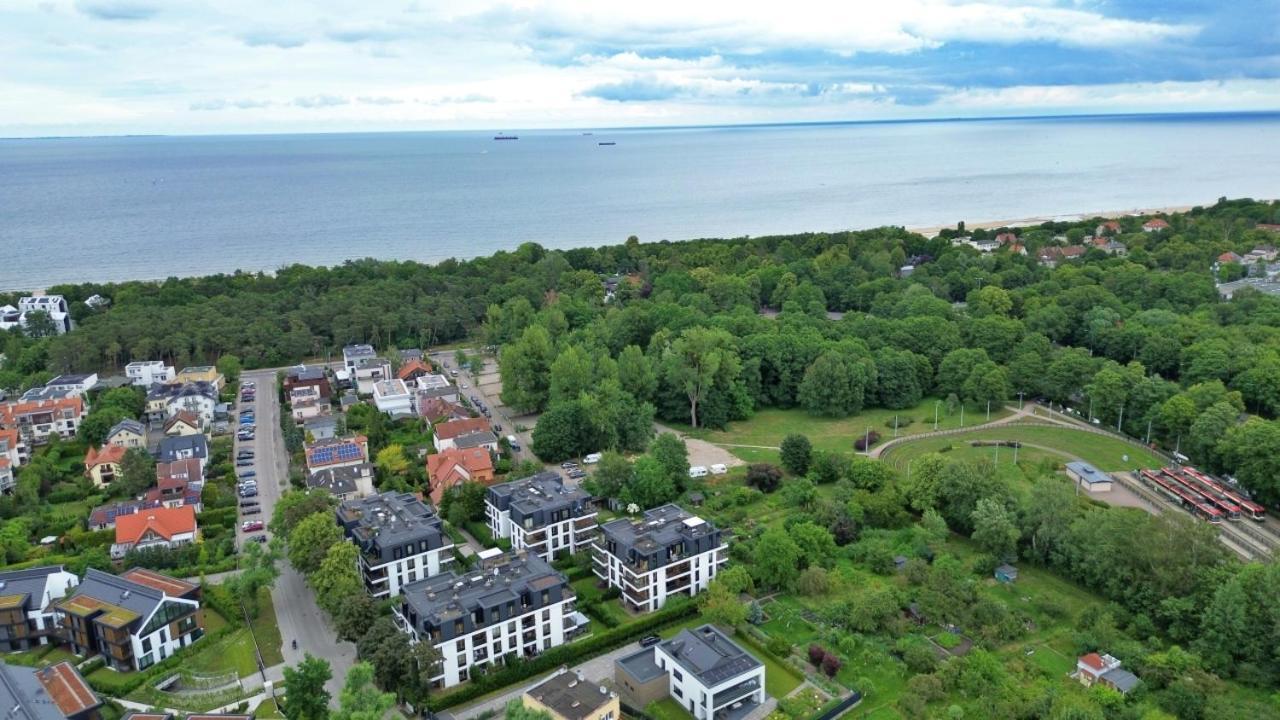 Ergo Jelitkowo Gdansk Sopot 600M Do Plazy Parking Lägenhet Exteriör bild