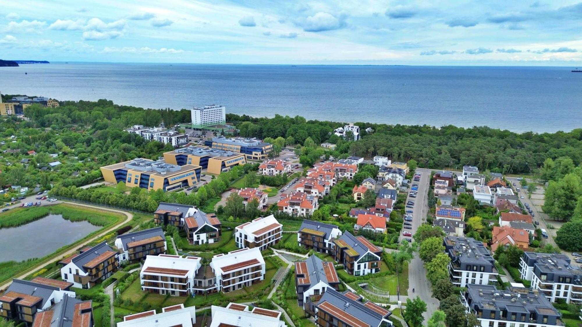 Ergo Jelitkowo Gdansk Sopot 600M Do Plazy Parking Lägenhet Exteriör bild
